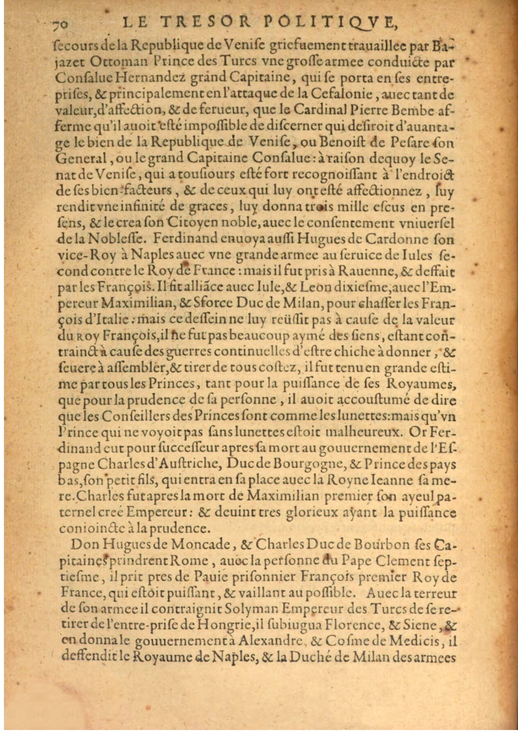 1608 - Pierre Chevalier - Trésor politique - BSB Munich