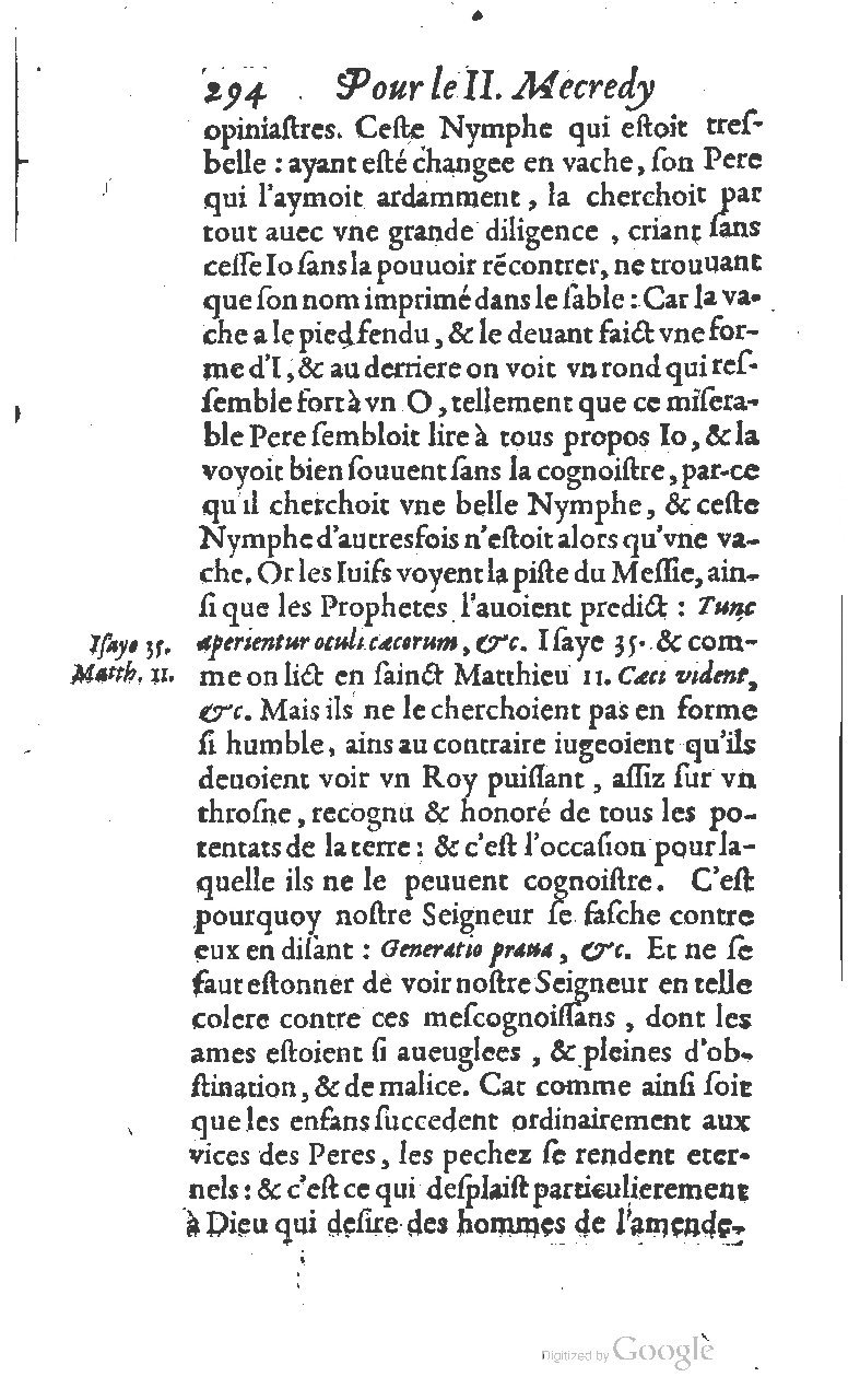 1607 - Nicolas Du Fossé - Trésor quadragésimal - T 01 - BM Lyon