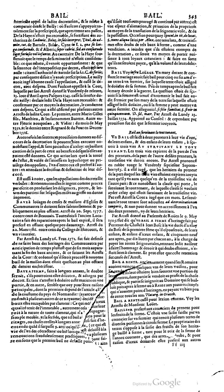 1629 - Veuve Nicolas Buon - Trésor du droit français (21754 T. 1) - BM Lyon