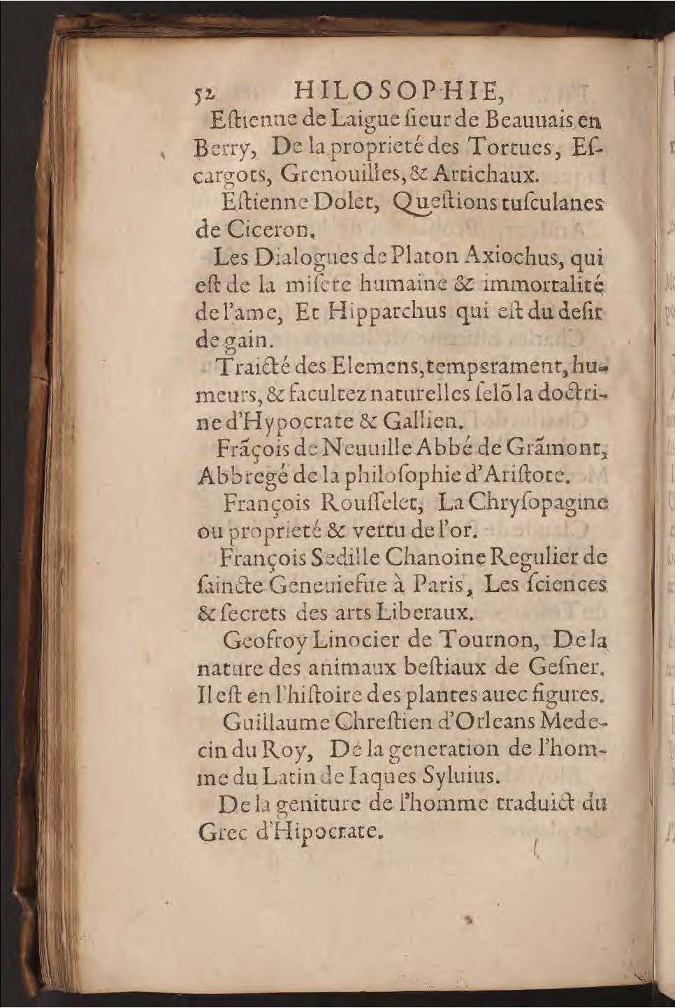 1602 - François Jacquin - Trésor des bons esprits français - BnF Arsenal