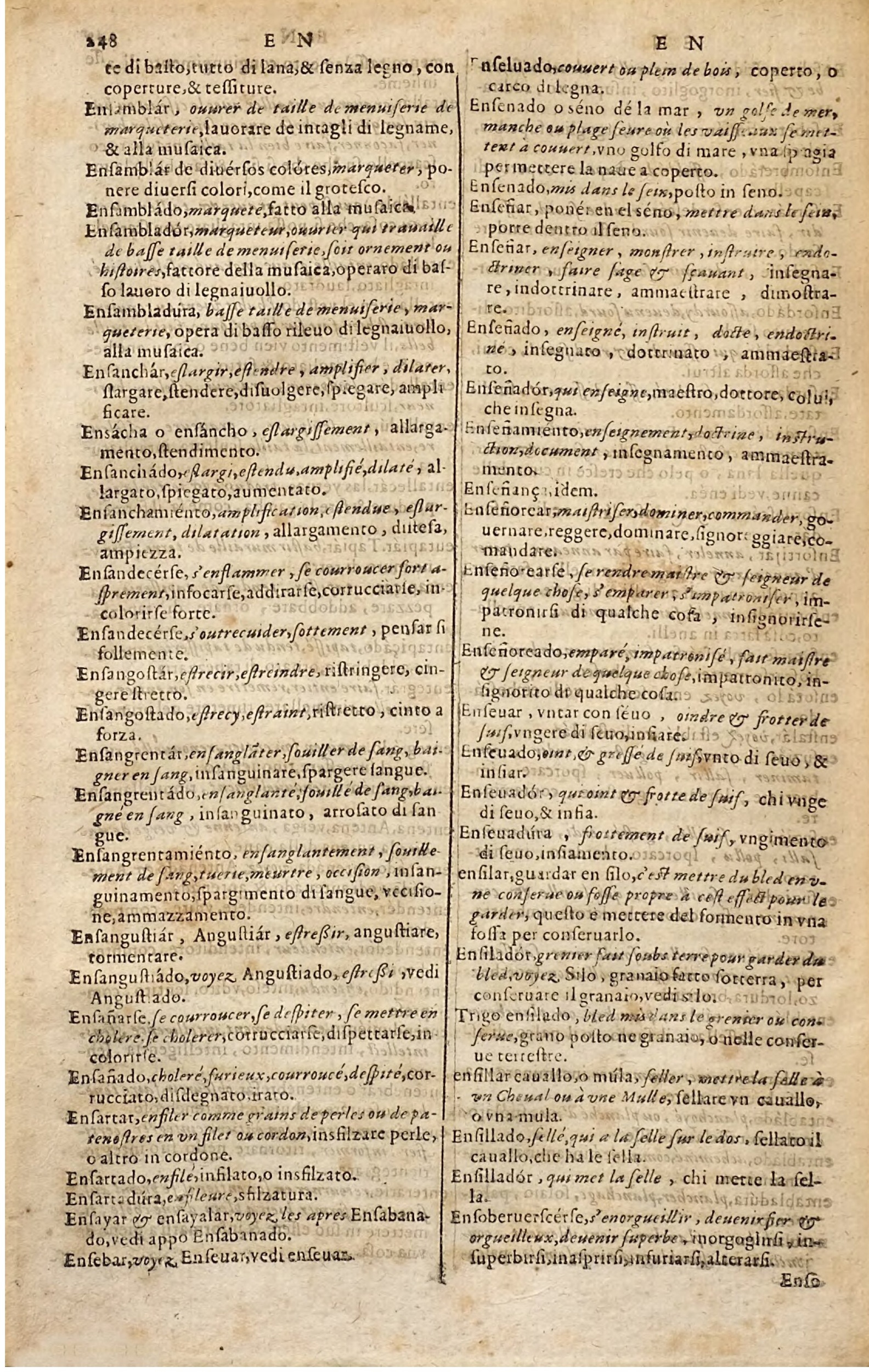 1627 - Jacques Crespin - Trésor des trois langues - Regensburg