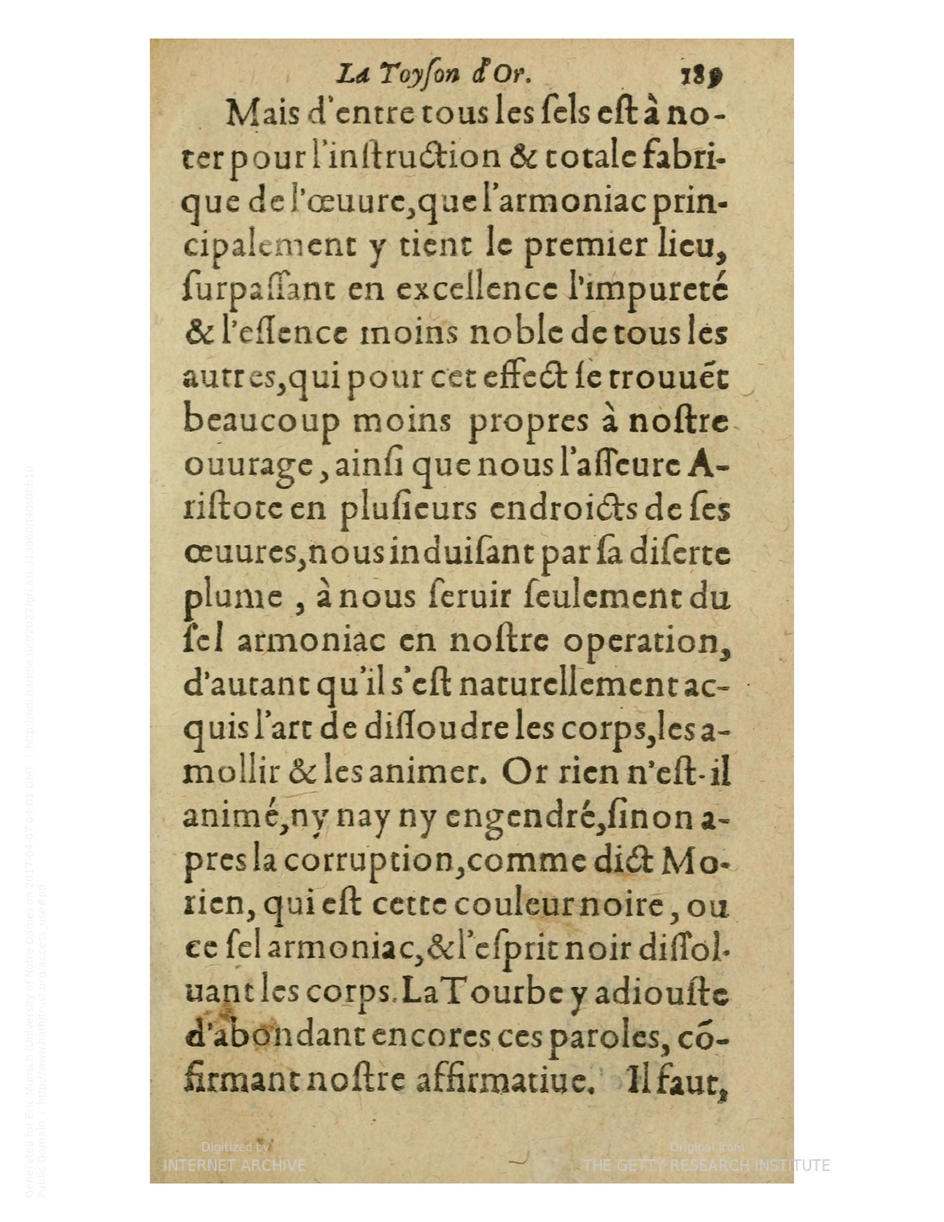 1612 - Charles Sevestre - Toison d’or ou la fleur des trésors - Getty Research Institute