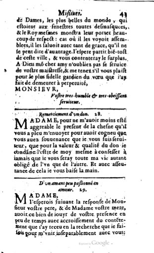 1619 - Mathieu Gorgeu - Secrétaire des secrétaires ou le Trésor de la plume française - UC Madrid