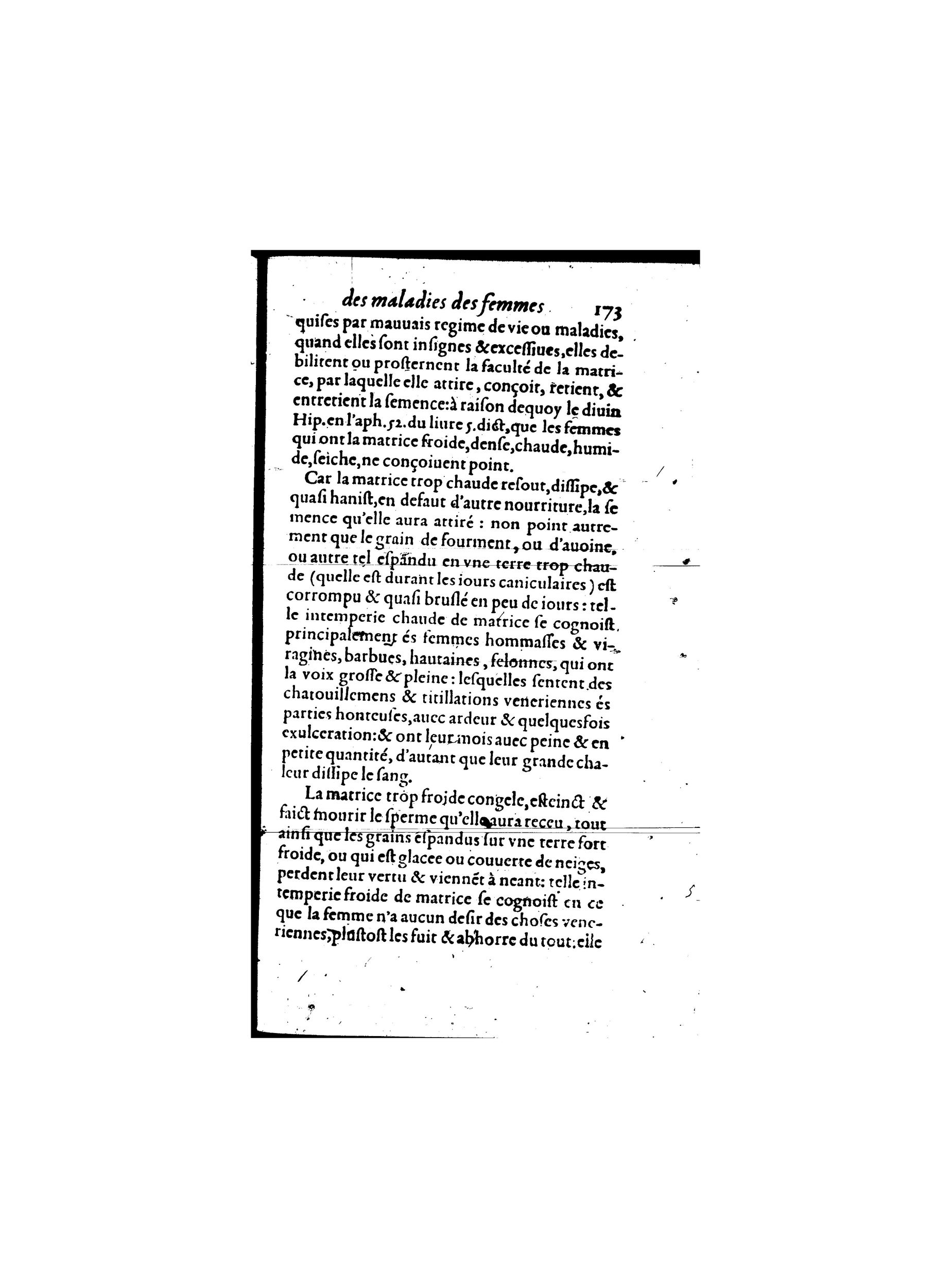 1587 - Jacques du Puis - Trésor des remèdes secrets pour les maladies des femmes - BnF