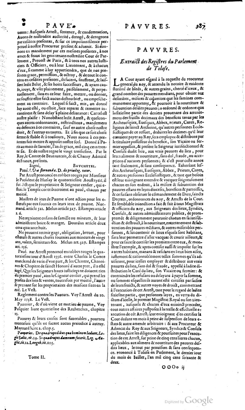 1629 - Veuve Nicolas Buon - Trésor du droit français (29620 T. 2) - BM Lyon