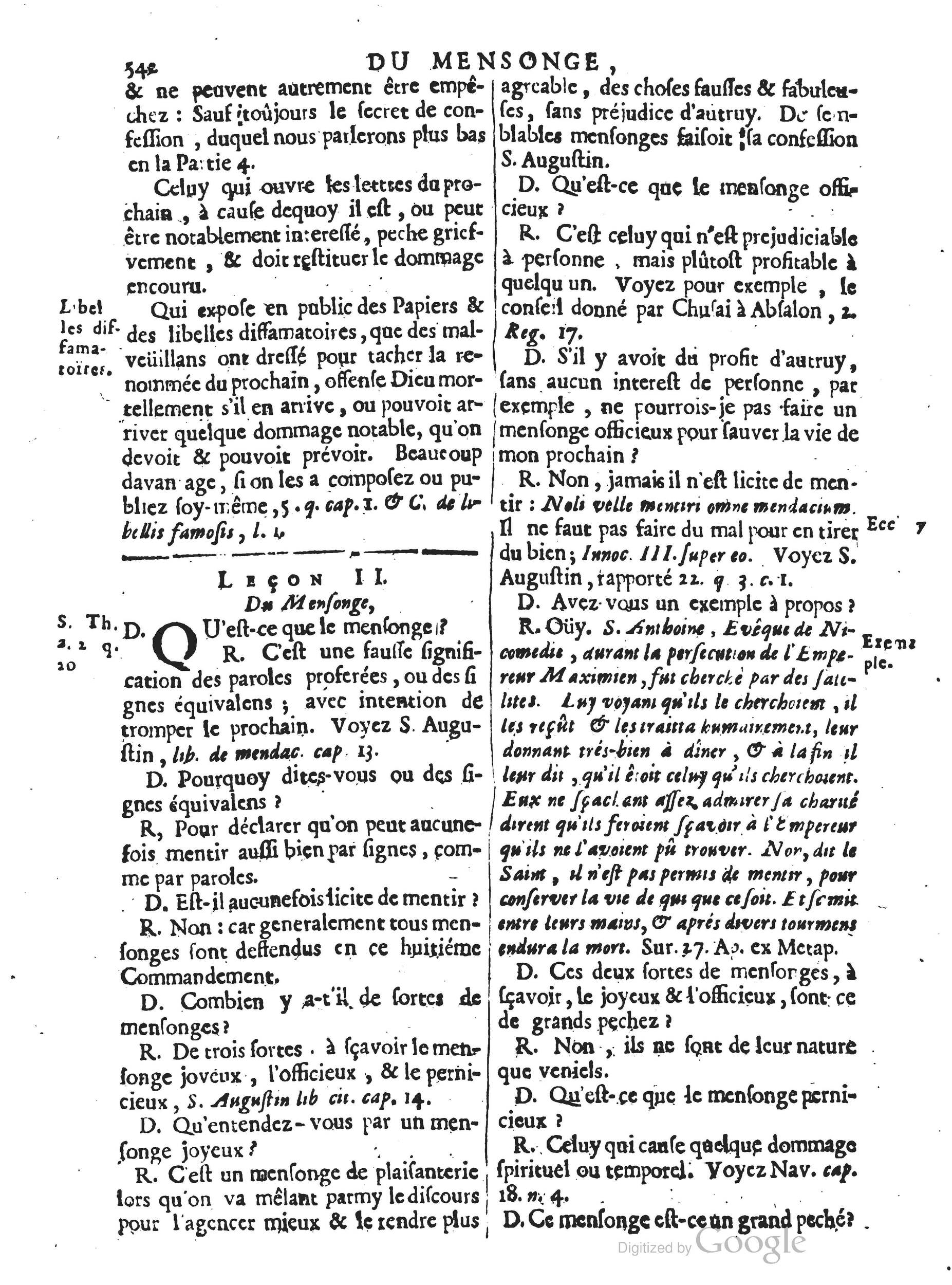 1660 [?] - Jean Besongne - Vrai Trésor de la doctrine chrétienne - BM Lyon