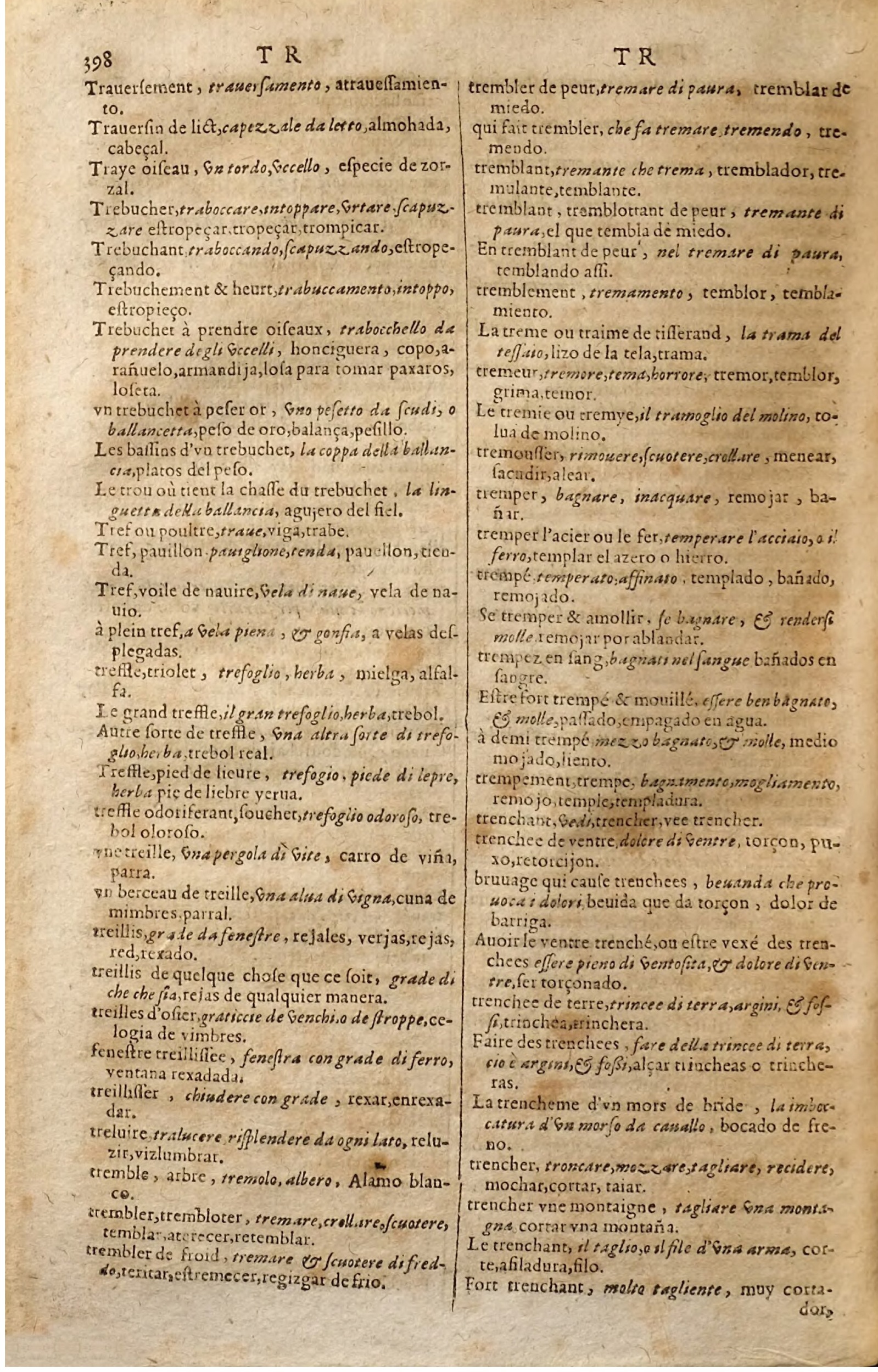 1627 - Jacques Crespin - Trésor des trois langues (Seconde partie) - Regensburg