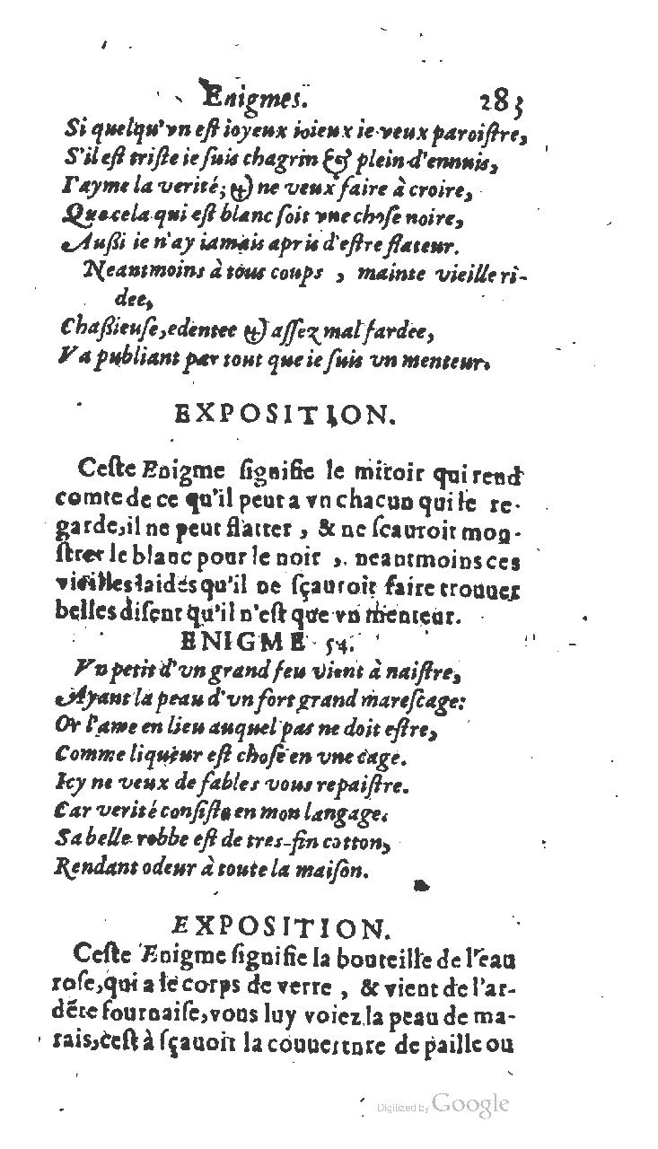 1611 - Jean Osmont - Trésor des récréations - BSB Munich