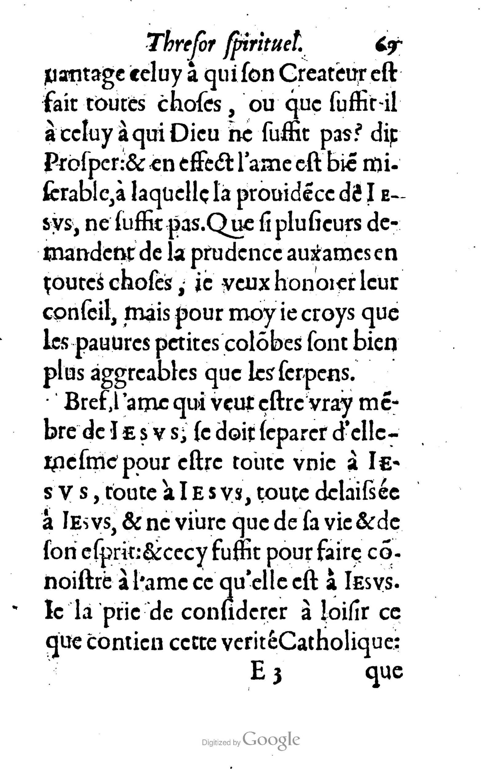 1633 - François Waudré - Trésor spirituel contenant les excellences du christianisme - BM Lyon