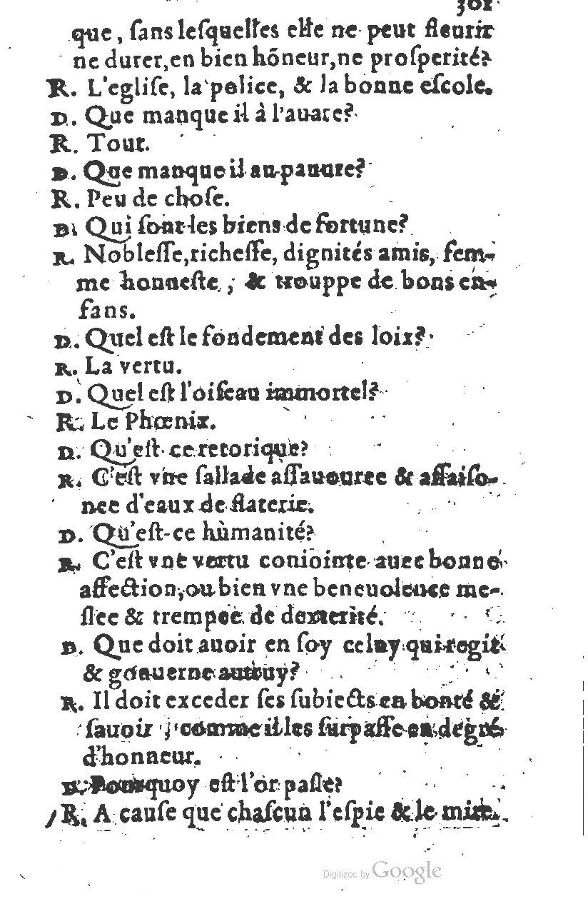 1581 - Nicolas Bonfons  - Trésor des sentences dorées - Princeton