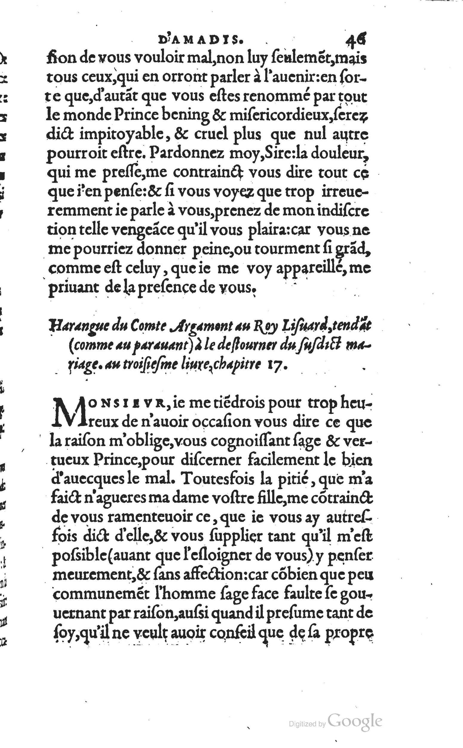 1560 - Vincent Sertenas et Gilles Robinot - Trésor des Amadis - British Library