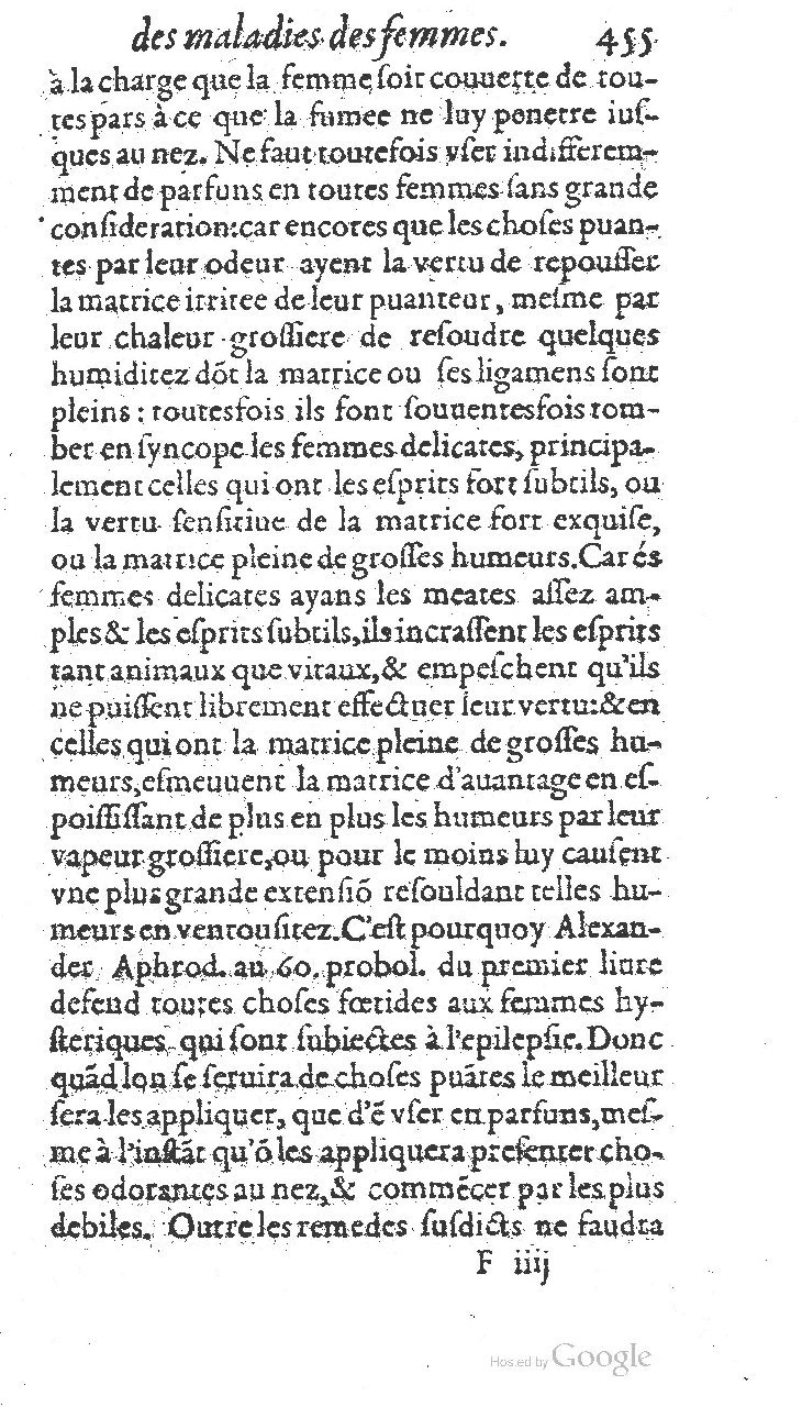 1585 - Jacques du Puis - Trésor des remèdes secrets pour les maladies des femmes - BnF
