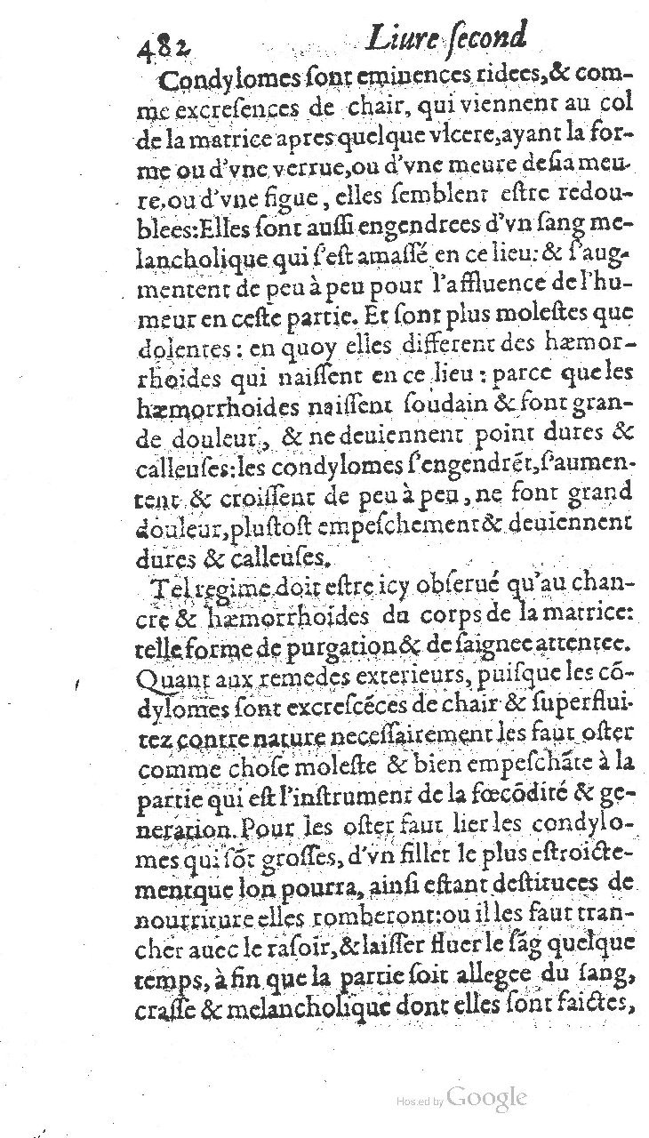 1585 - Jacques du Puis - Trésor des remèdes secrets pour les maladies des femmes - BnF
