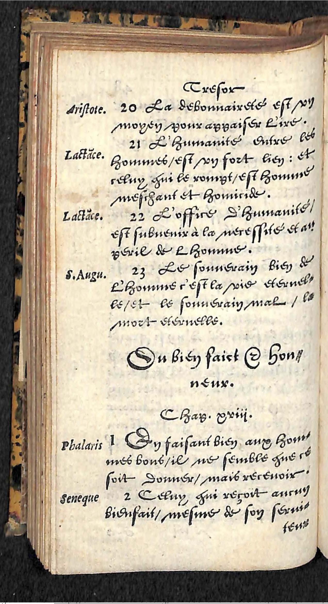 1560 - Hans de Laet - Trésor de vertu - Angers-archives