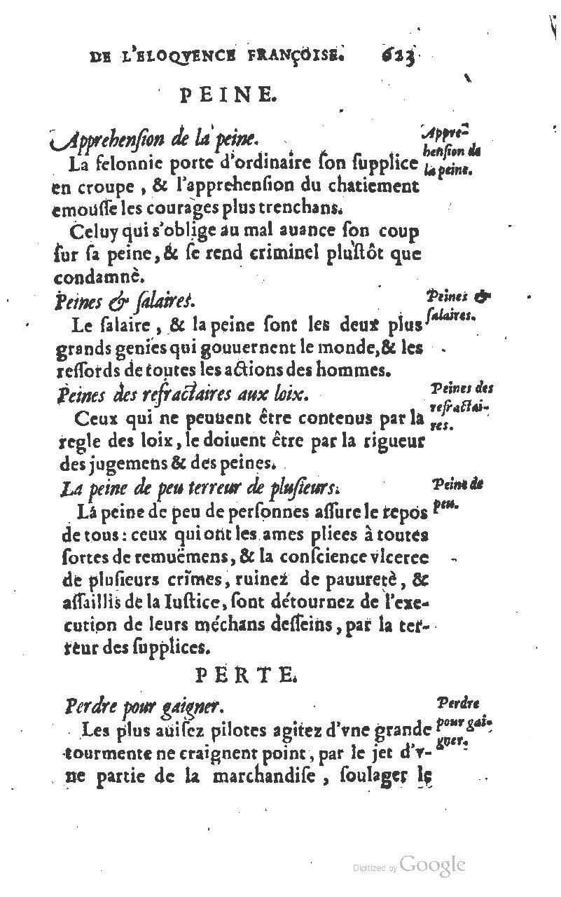 1610 - Louis Coste - Trésor de l’éloquence française (Seconde partie) - BM Lyon