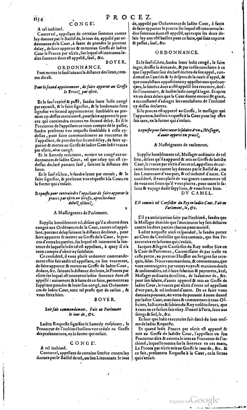 1629 - Veuve Nicolas Buon - Trésor du droit français (29620 T. 2) - BM Lyon