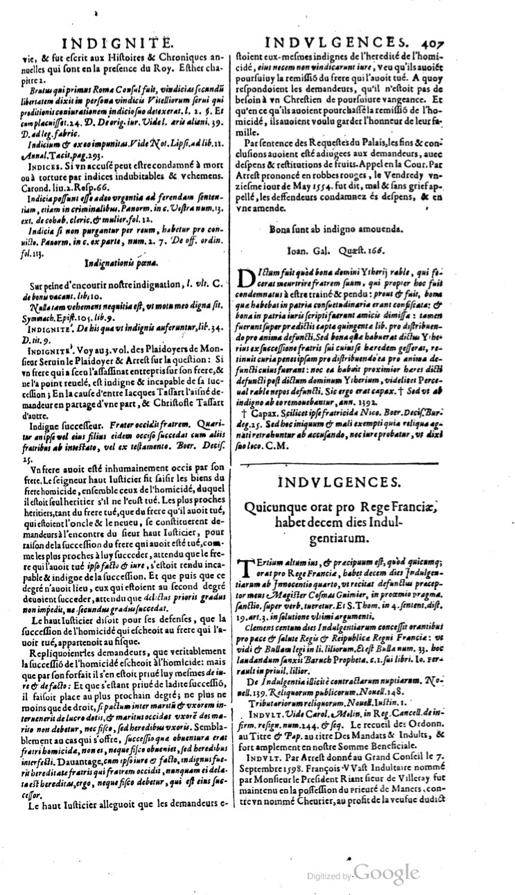 1629 - Veuve Nicolas Buon - Trésor du droit français (21754 T. 2) - BM Lyon