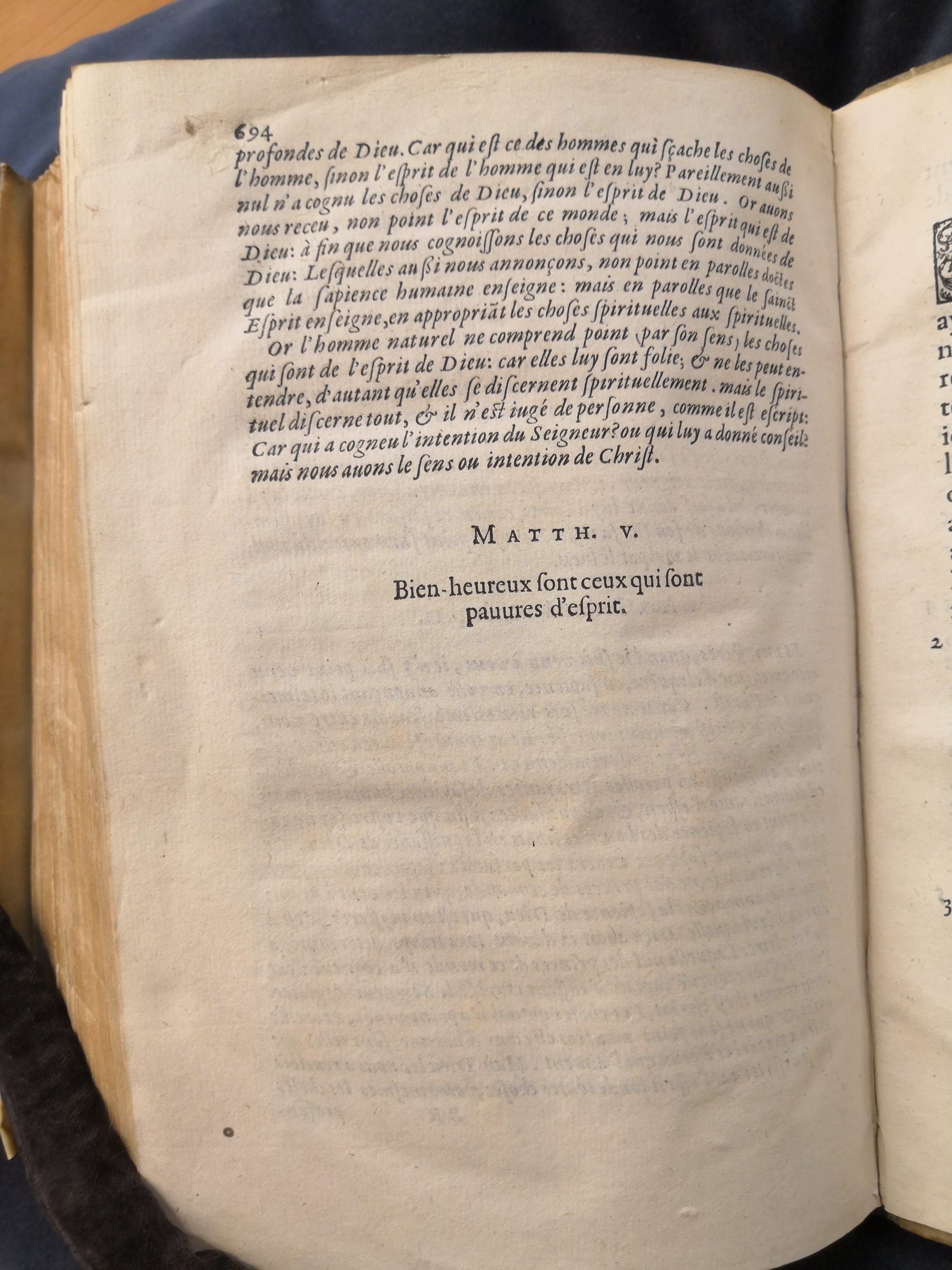 1581c. - Christophe Plantin - Le Livre des témoignages du Trésor caché au champ - Anvers Musée Plantin-Moretus