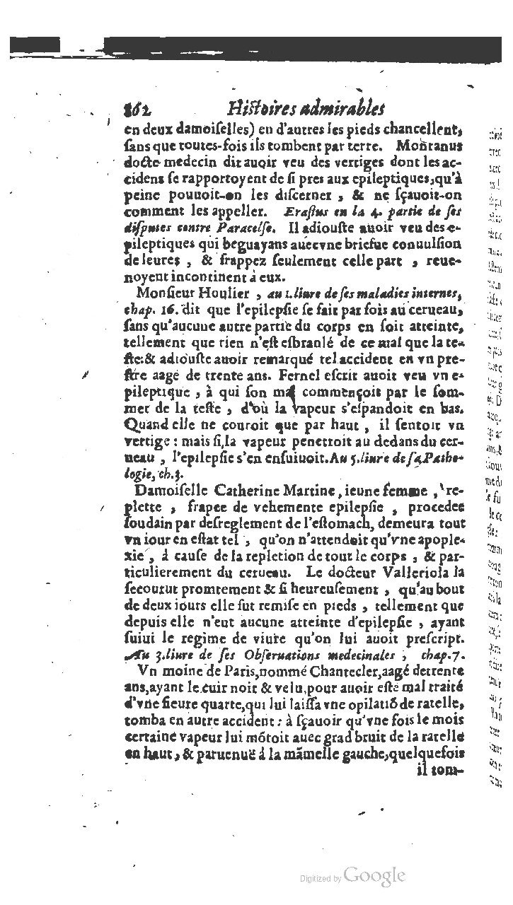 1610 - Paul Marceau - Trésor d’histoires admirables et mémorables - BSB Munich