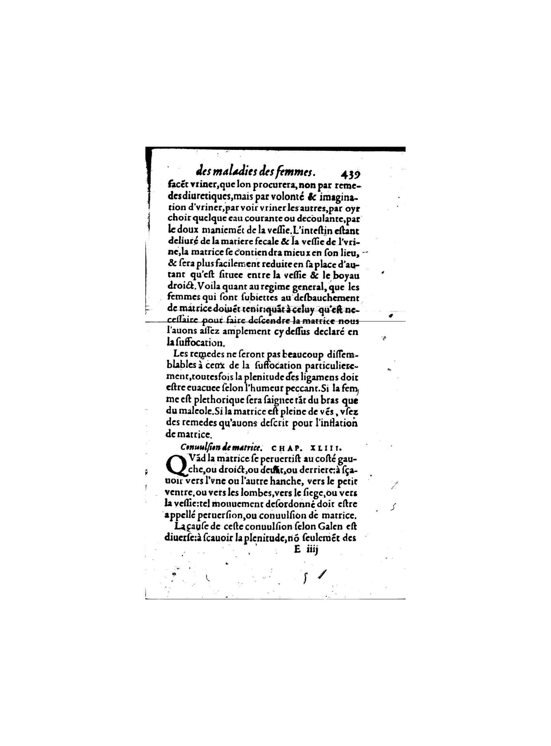 1587 - Jacques du Puis - Trésor des remèdes secrets pour les maladies des femmes - BnF