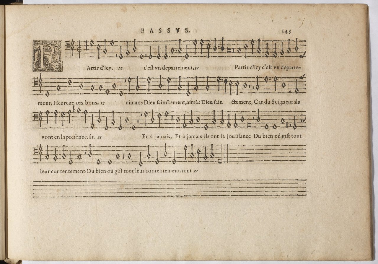 1594 - Paul Marceau - Trésor de musique d&#039;Orlande de Lassus, Superius, Bassus, Tenor, Quinta pars - BnF