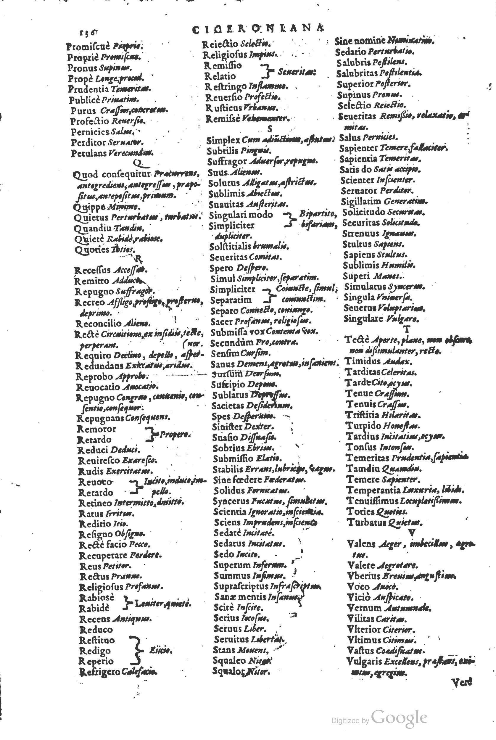 1578 - Louis Cloquemin - Trésor des mots et traits français - BSB Munich