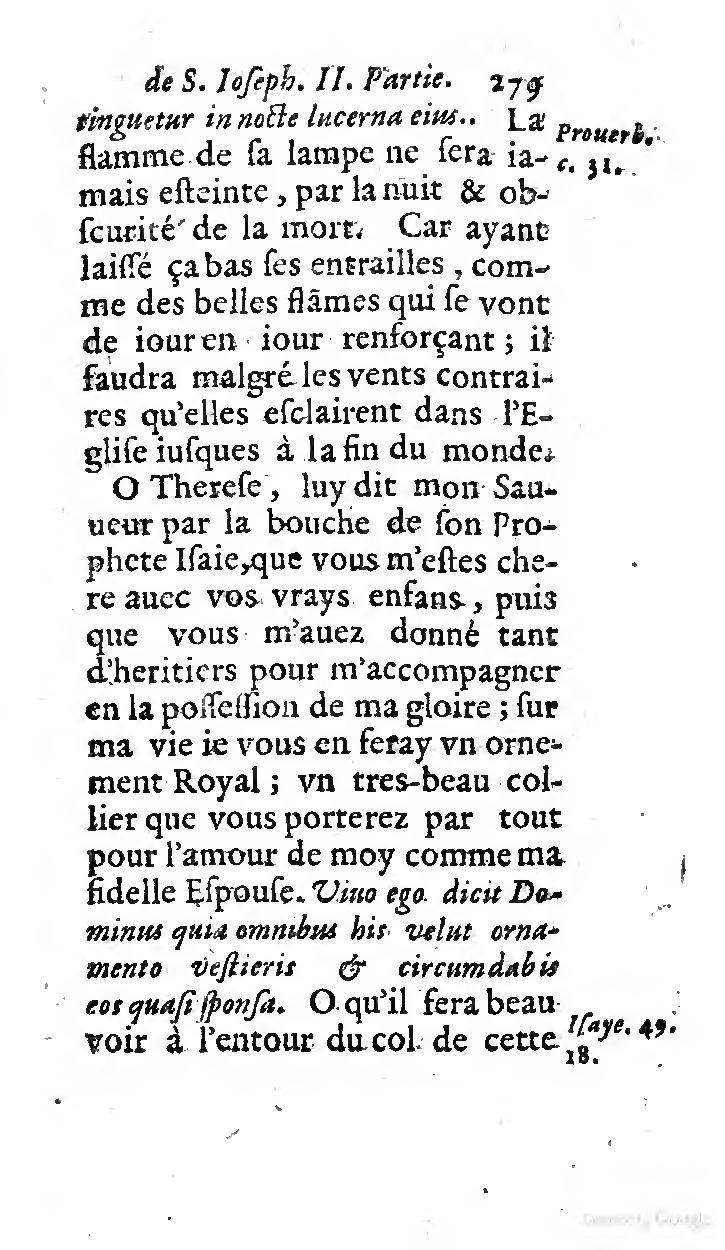 1646 - Jean Piot - Trésor inestimable de Saint-Joseph - BNC Rome