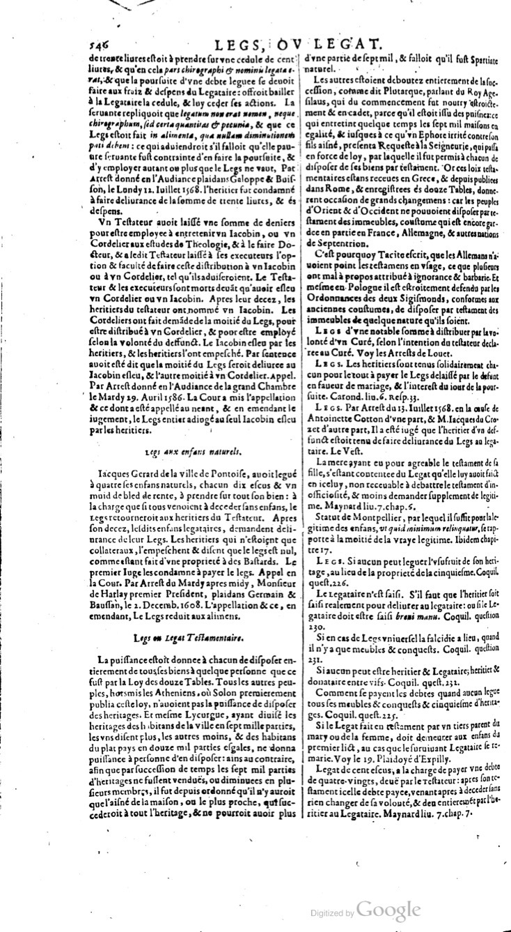 1629 - Veuve Nicolas Buon - Trésor du droit français (29620 T. 2) - BM Lyon