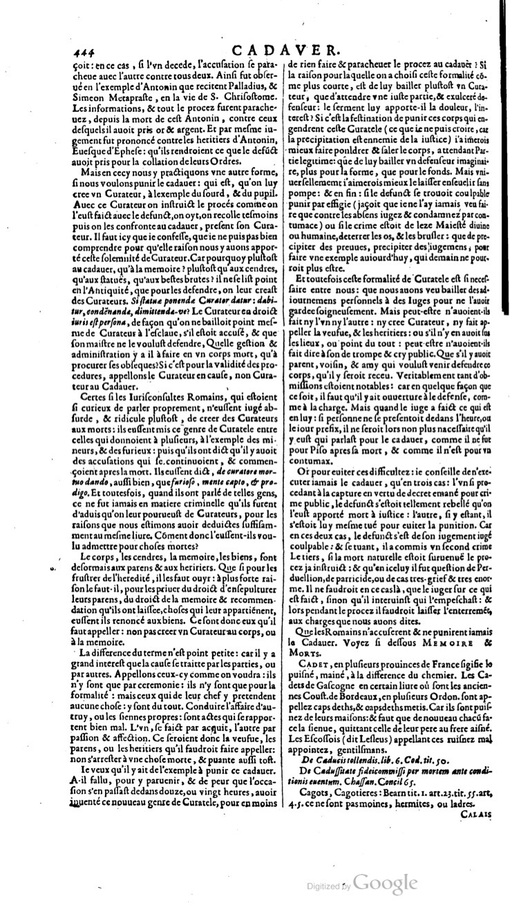 1629 - Veuve Nicolas Buon - Trésor du droit français (21754 T. 1) - BM Lyon 1629 - Veuve Nicolas Buon - Trésor du droit français (21754 T. 1) - BM Lyon