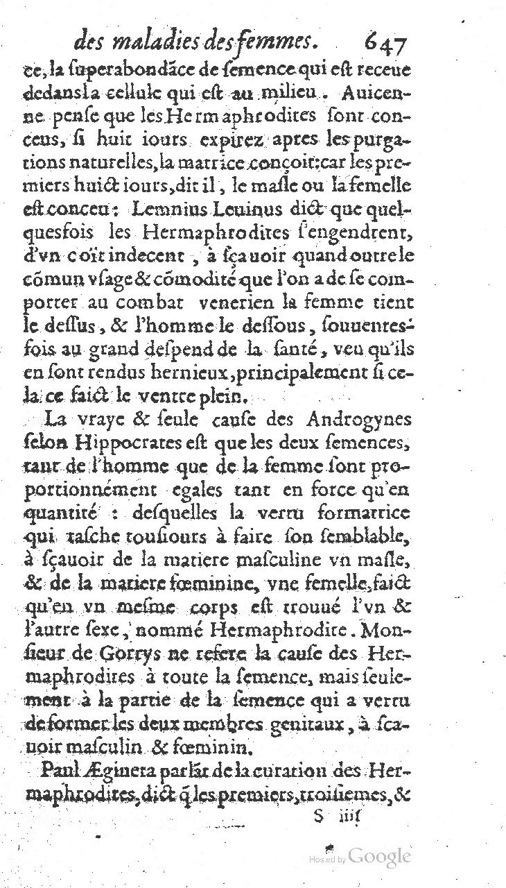 1585 - Jacques du Puis - Trésor des remèdes secrets pour les maladies des femmes - BnF