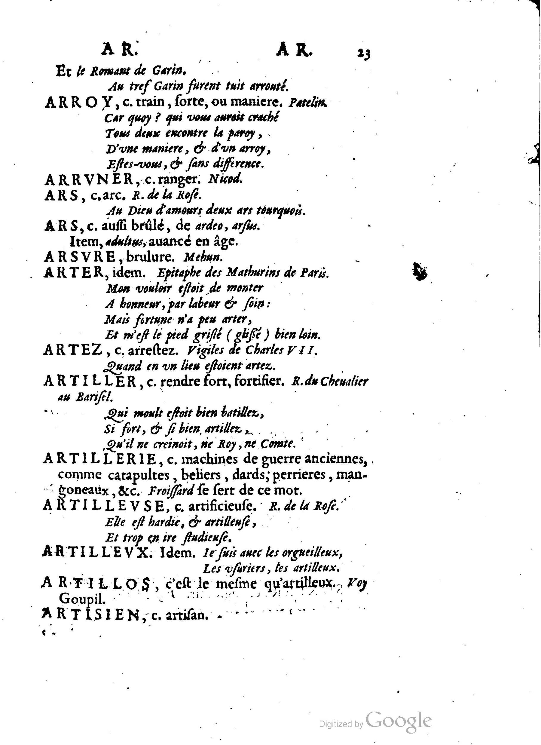 1655 - Augustin Courbé - Trésor de recherches et antiquités gauloises et françaises - BM Lyon