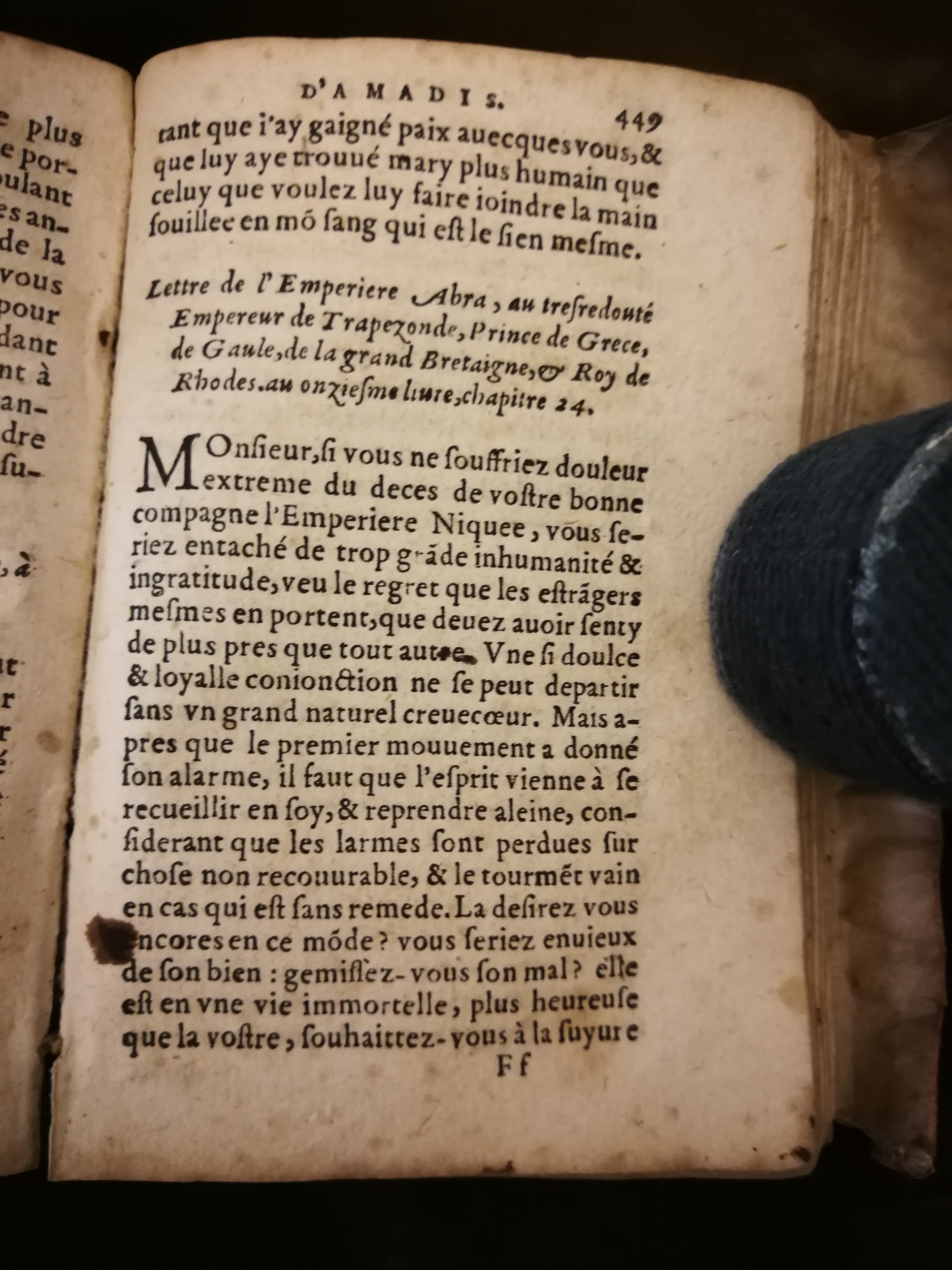 1571 - François Durelle et Benoît Rigaud - Trésor des Amadis - BNC Florence 1571 - François Durelle et Benoît Rigaud - Trésor des Amadis - BNC Florence