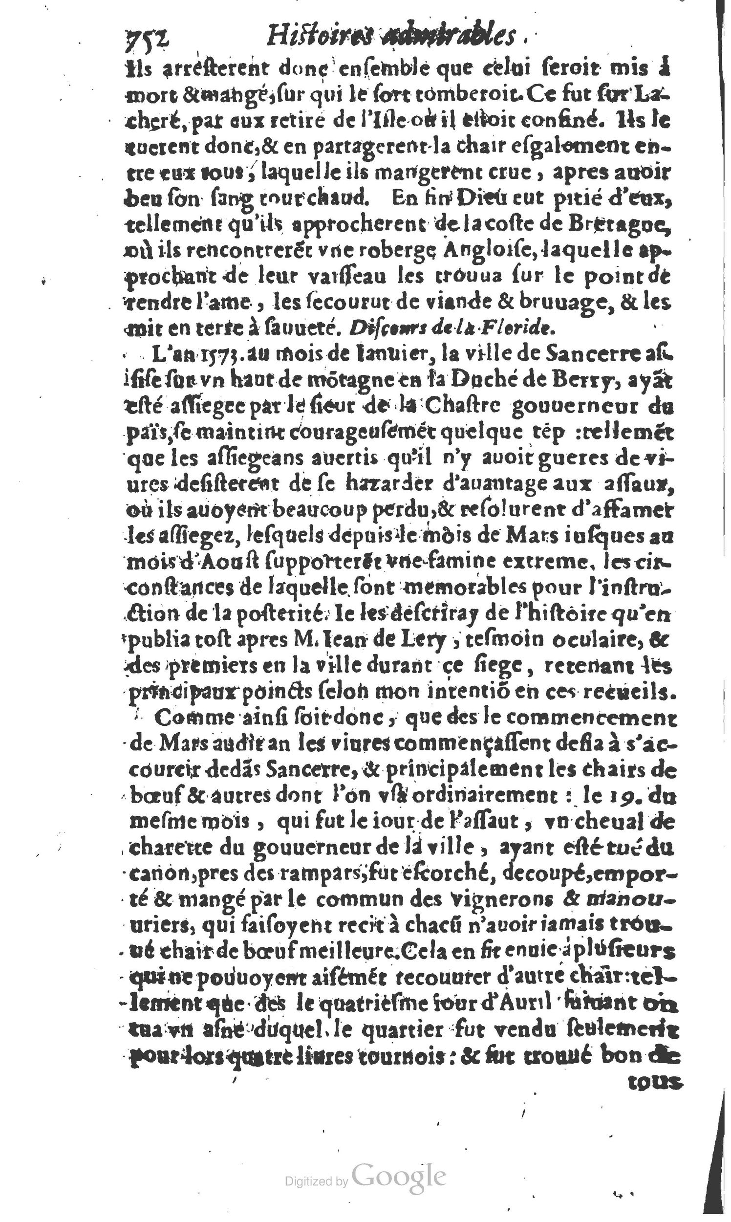 1610 - Paul Marceau - Trésor d’histoires admirables et mémorables - Princeton 1610 - Paul Marceau - Trésor d’histoires admirables et mémorables - Princeton