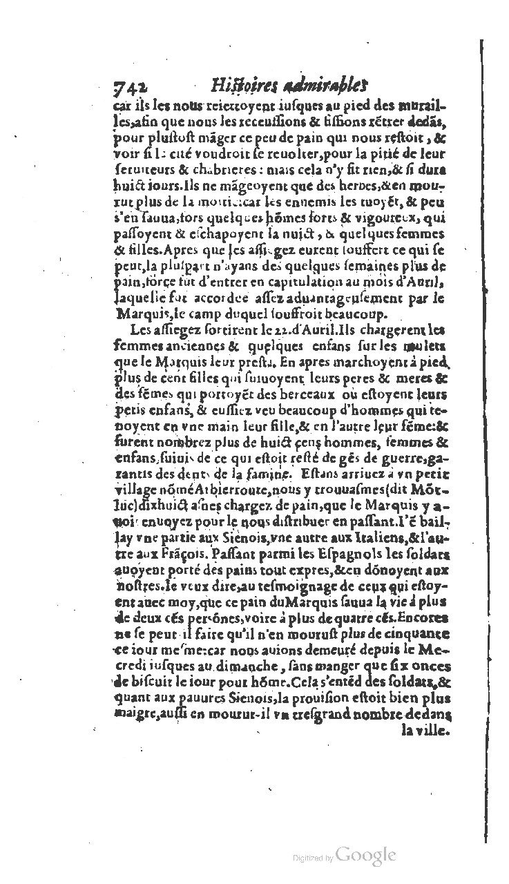 1610 - Paul Marceau - Trésor d’histoires admirables et mémorables - BSB Munich 1610 - Paul Marceau - Trésor d’histoires admirables et mémorables - BSB Munich