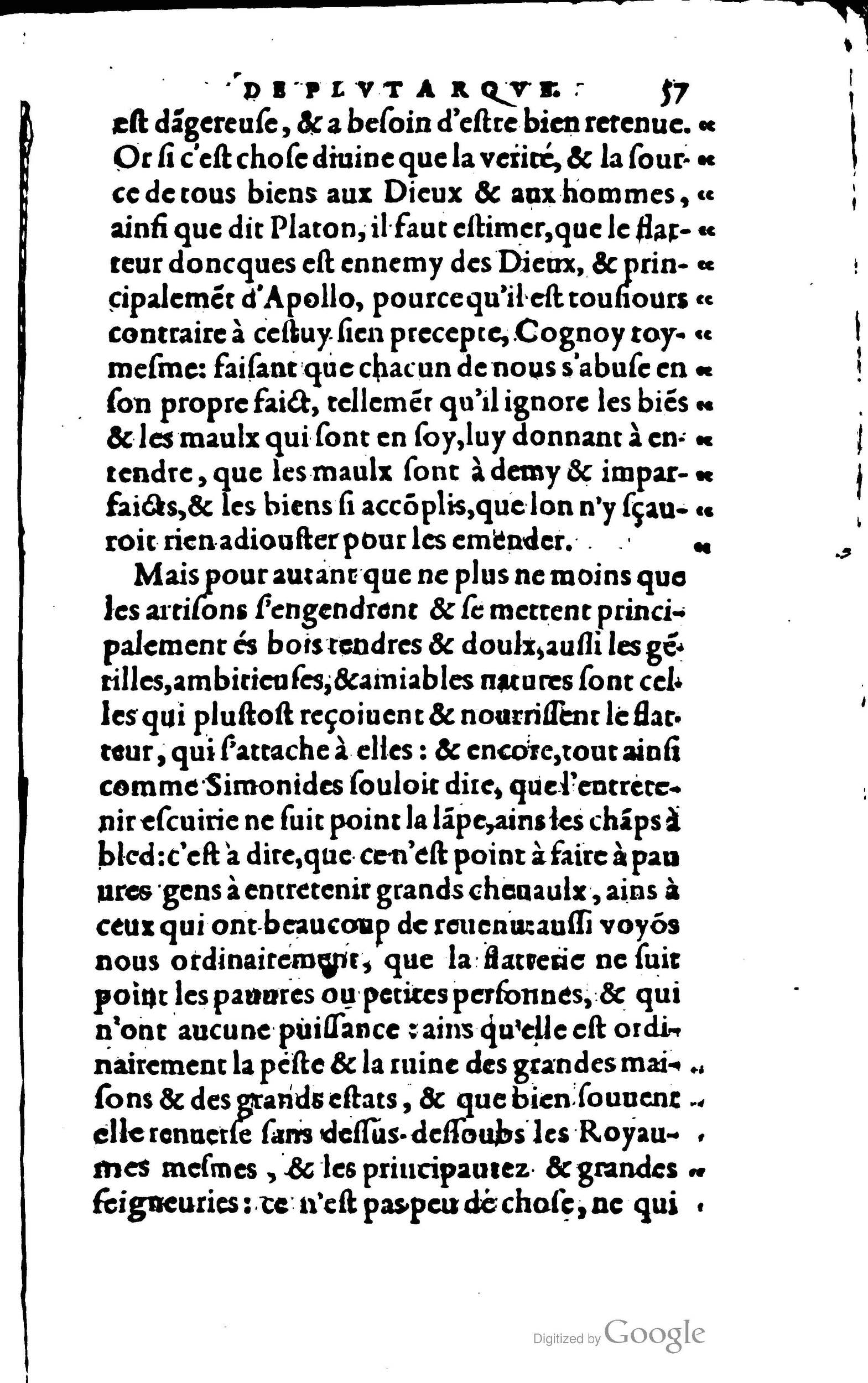 1578 - Jean Poupy - Trésor des morales de Plutarque - BSB Munich 1578 - Jean Poupy - Trésor des morales de Plutarque - BSB Munich