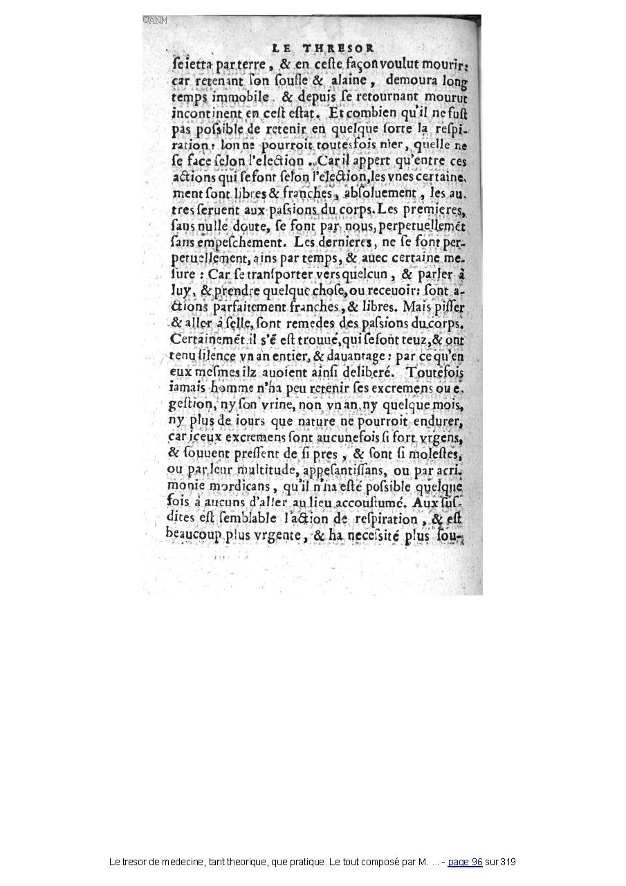 1560 - Pierre et Jan Moine - Trésor de médecine - Université Paris Cité