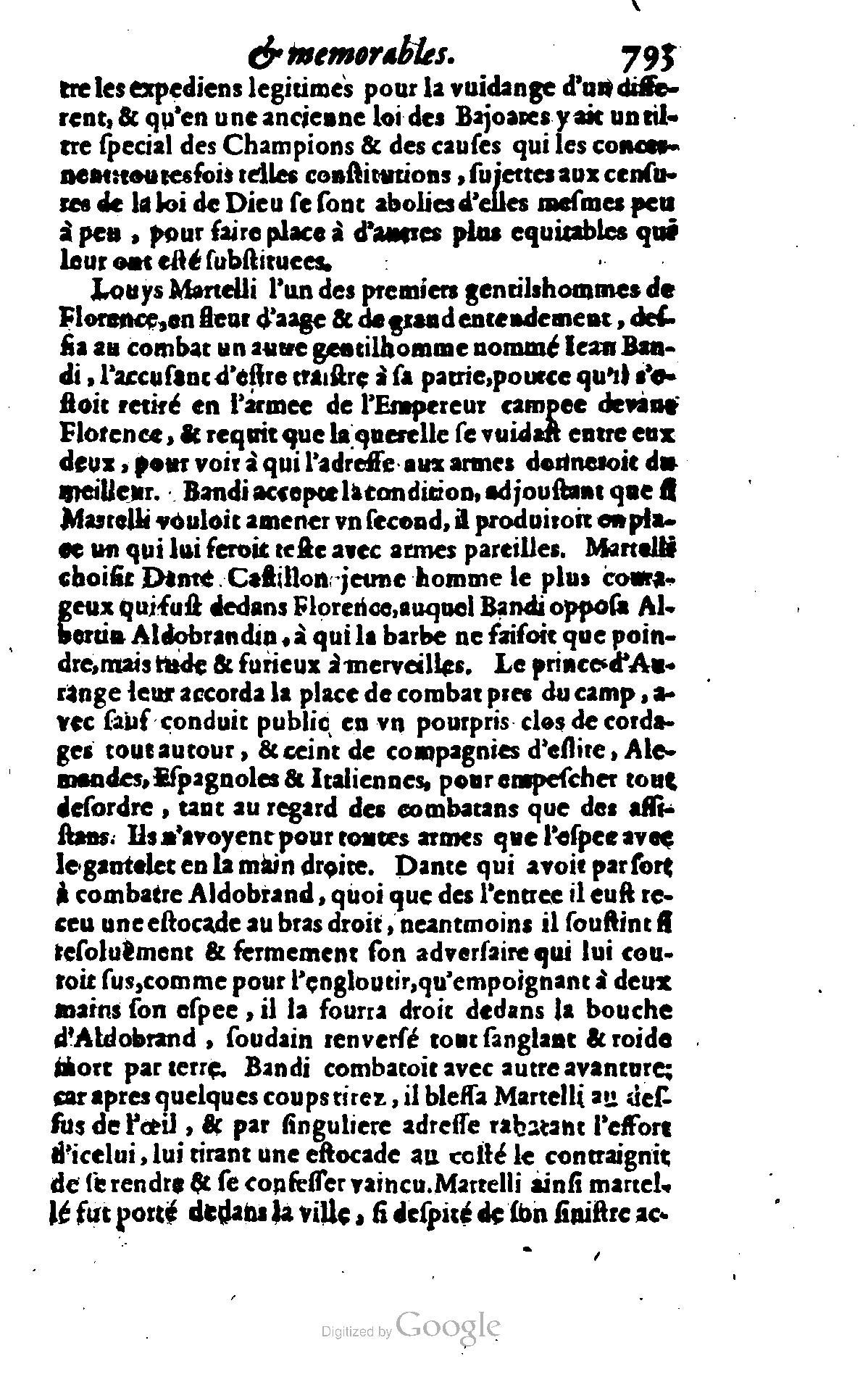 1628 - Jacques Crespin - Trésor d’histoires admirables et mémorables - BSB Munich