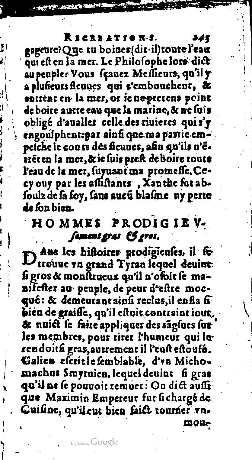 1616 - Balthazar Bellère - Trésor des récréations - NK ČR Prague