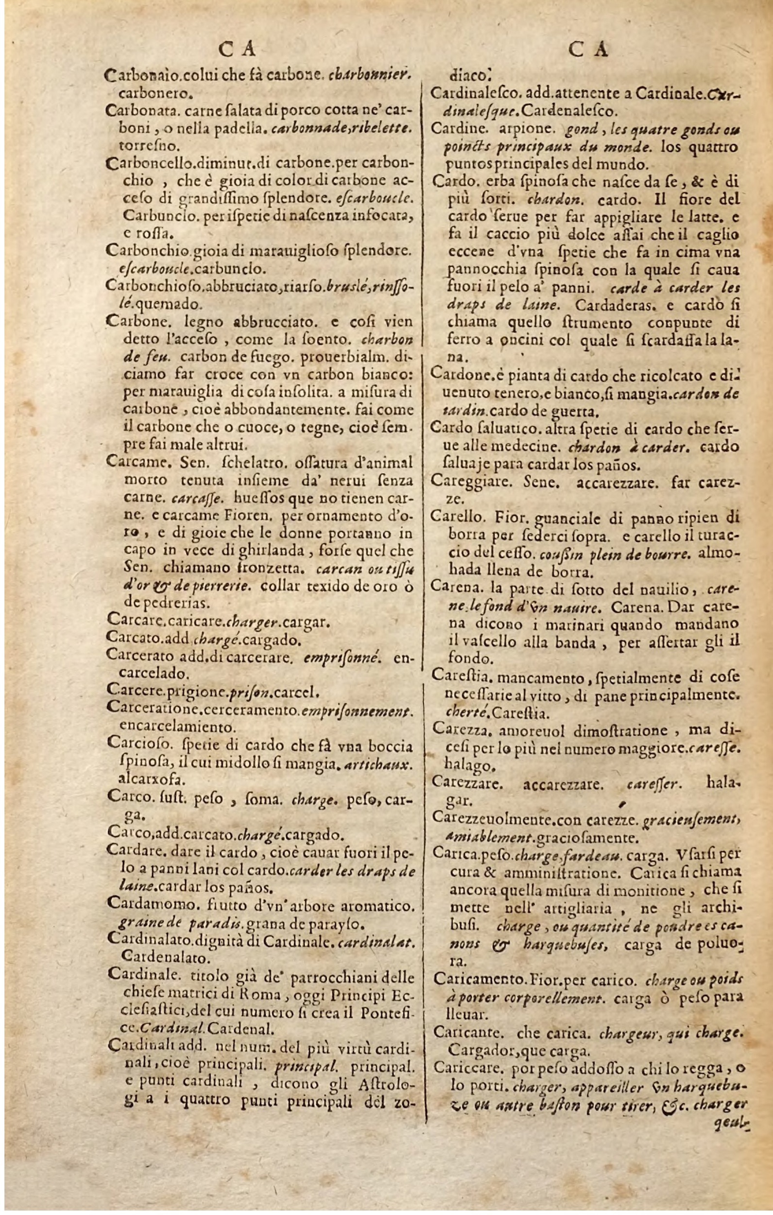 1627 - Jacques Crespin - Trésor des trois langues (Troisième partie) - Regensburg