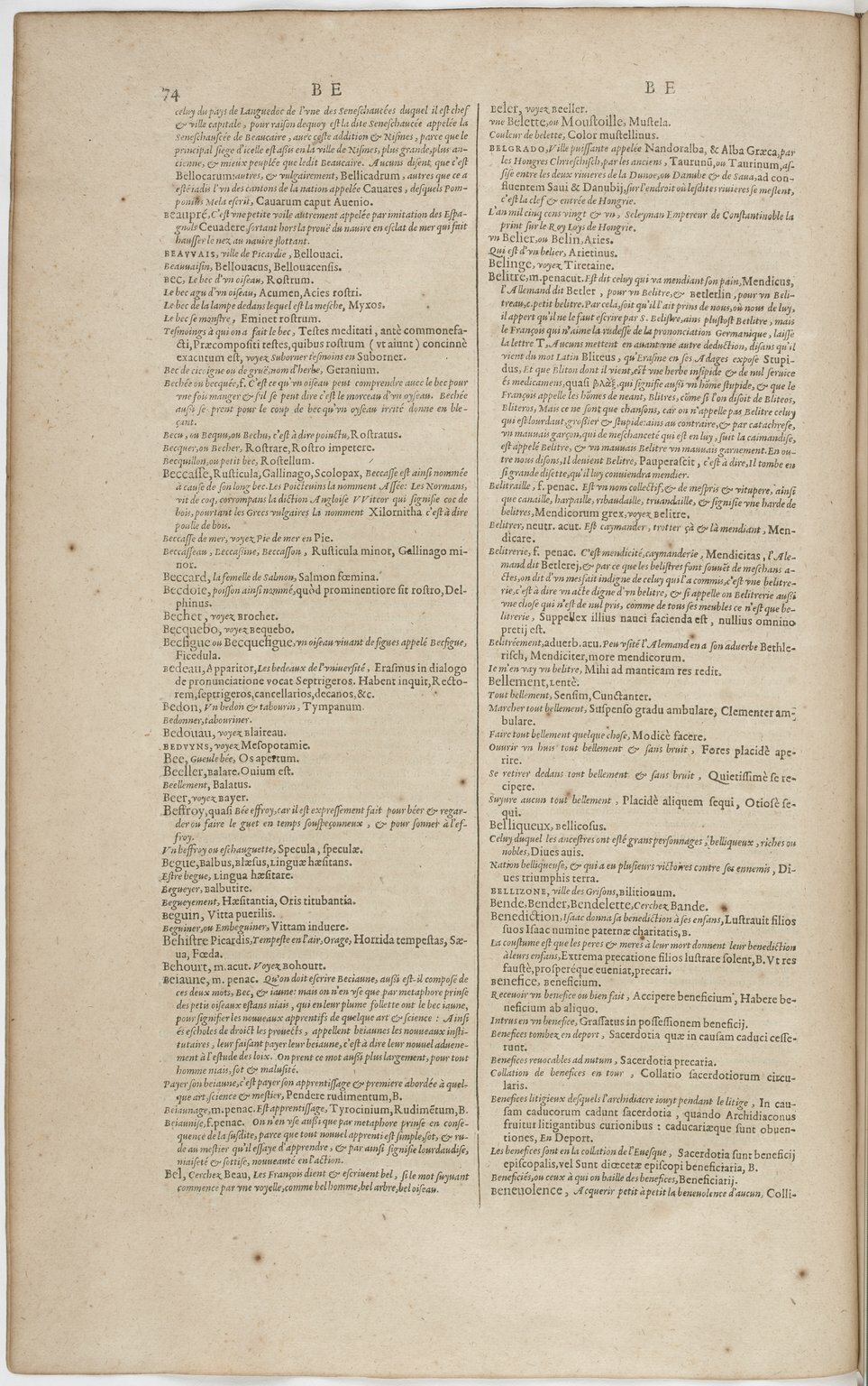 1606 - David Douceur - Trésor de la langue française - BnF