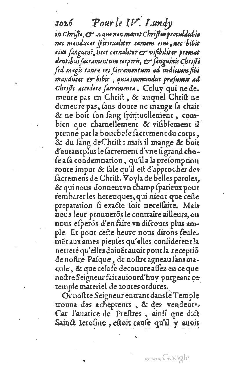 1607 - Nicolas Du Fossé - Trésor quadragésimal - T 01 - BM Lyon 1607 - Nicolas Du Fossé - Trésor quadragésimal - T 01 - BM Lyon