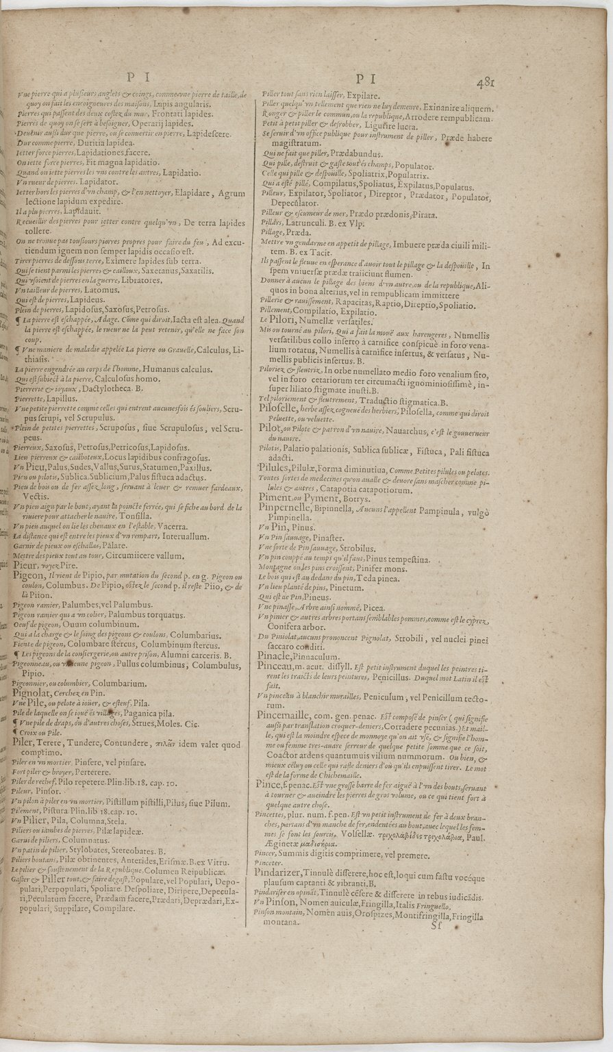 1606 - David Douceur - Trésor de la langue française - BnF 1606 - David Douceur - Trésor de la langue française - BnF