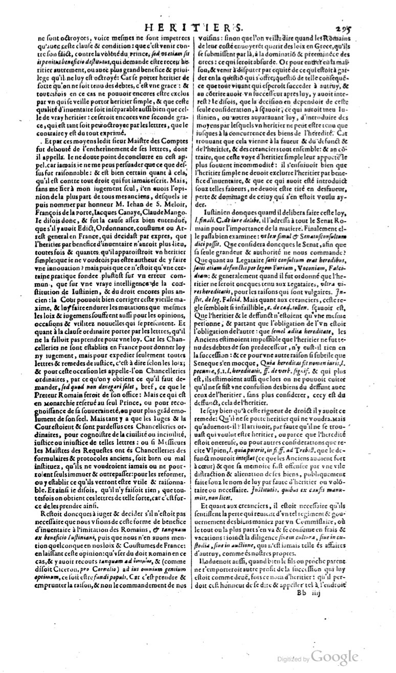 1629 - Veuve Nicolas Buon - Trésor du droit français (29620 T. 2) - BM Lyon
