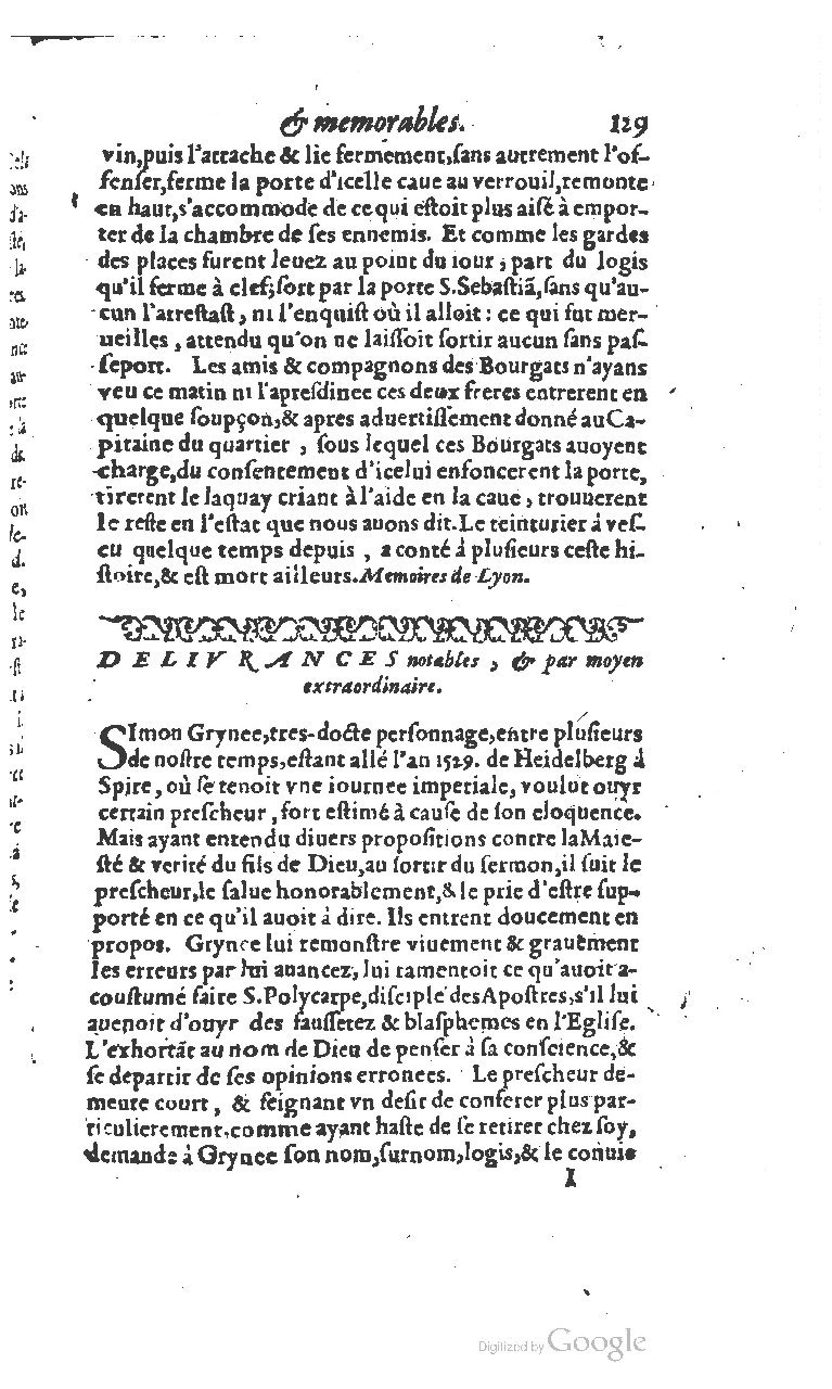 1610 - Paul Marceau - Trésor d’histoires admirables et mémorables - BSB Munich 1610 - Paul Marceau - Trésor d’histoires admirables et mémorables - BSB Munich