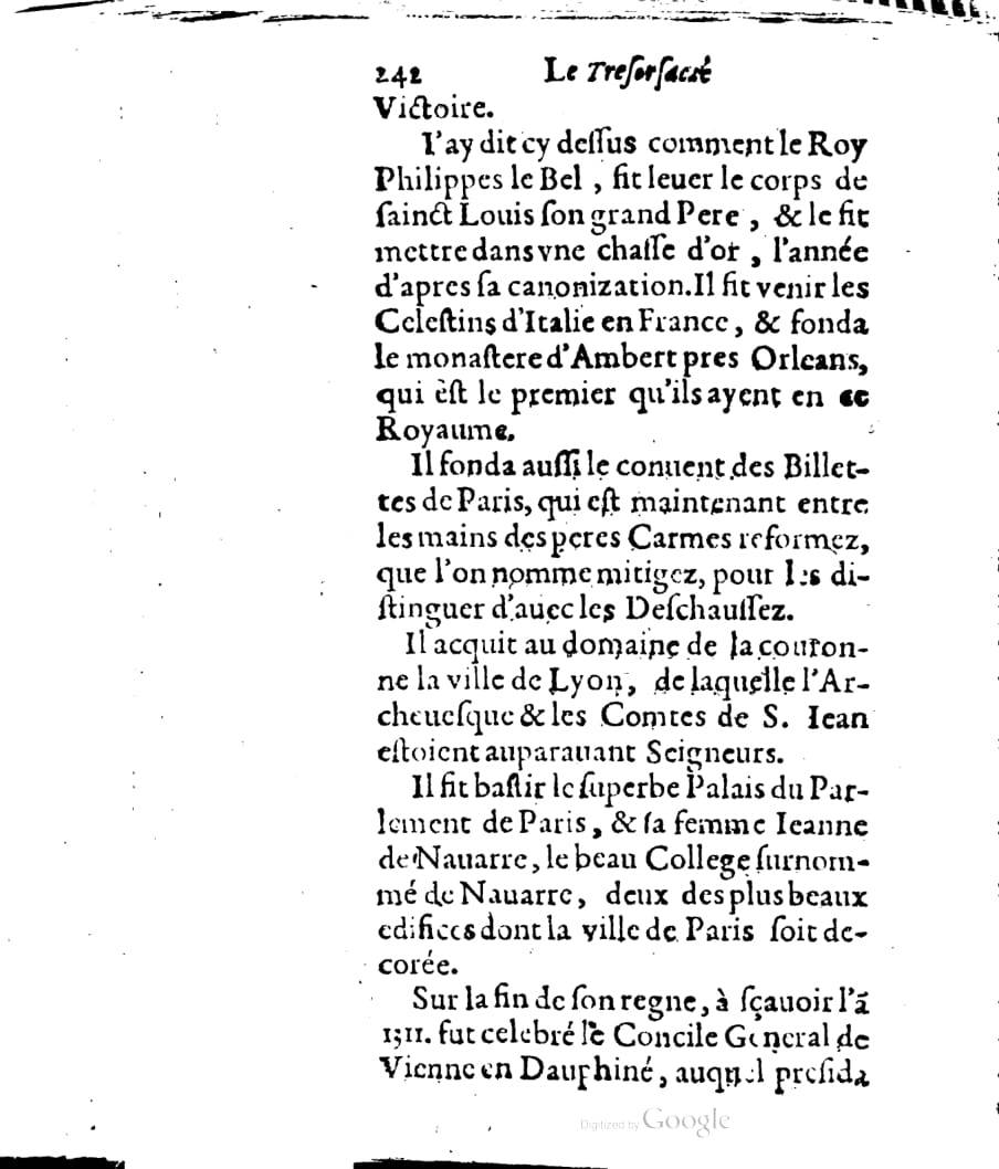 1636 - Jean Billaine - Trésor sacré ou inventaire des saintes reliques - British Library