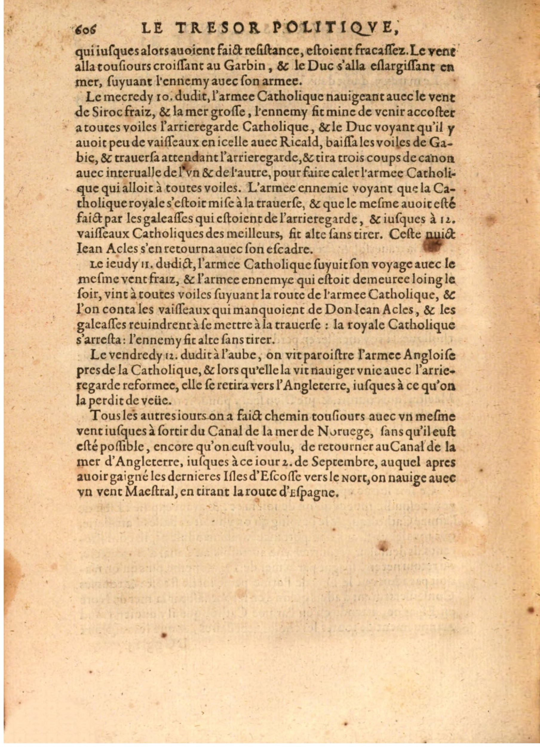 1608 - Nicolas Du Fossé - Trésor politique - BSB Munich