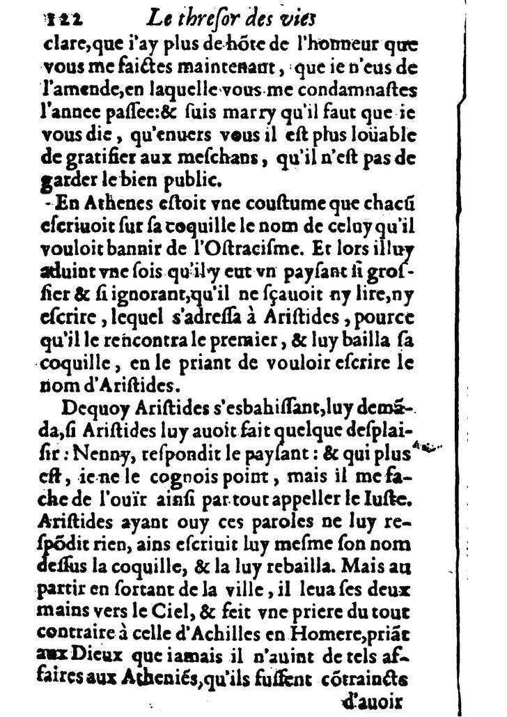 1611 - Pierre Rigaud - Trésor des vies de Plutarque - BM Lyon