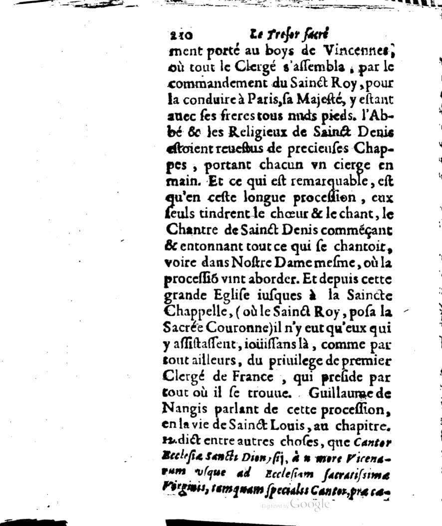 1636 - Jean Billaine - Trésor sacré ou inventaire des saintes reliques - British Library