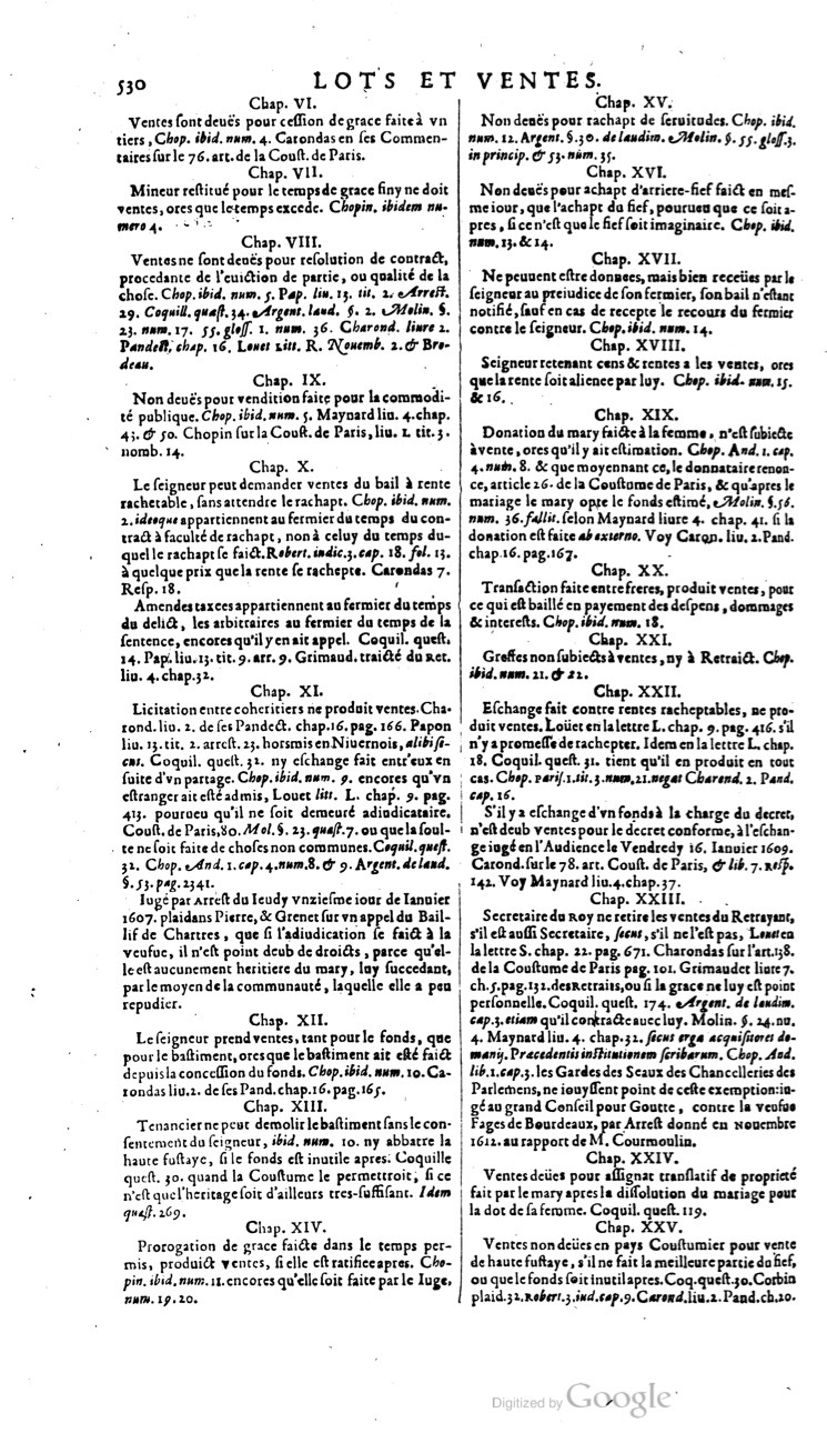 1629 - Veuve Nicolas Buon - Trésor du droit français (21754 T. 2) - BM Lyon