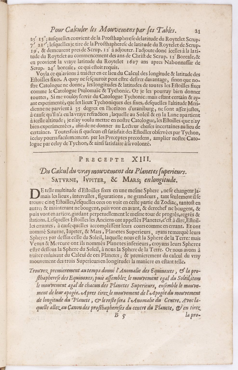 1634 - Zacharie Roman - Les Tables perpétuelles - BnF Arsenal